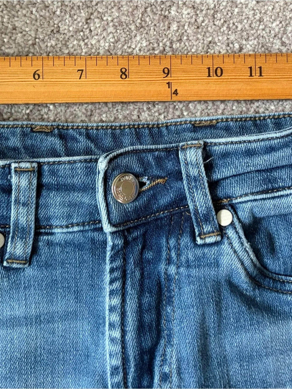 Peter Millar Crown Crafted Jeans Mens 30x30*Blue Stonewashed Tailored Fit Denim